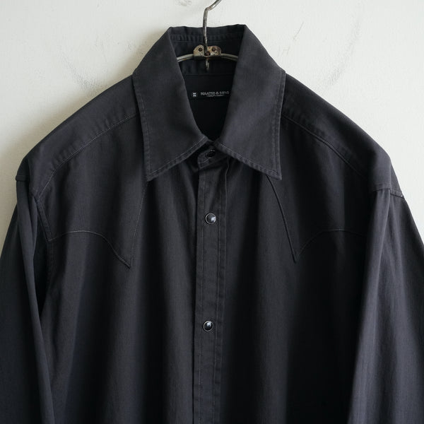 MAATEE&SONS チグハグ WESTERN SHIRT