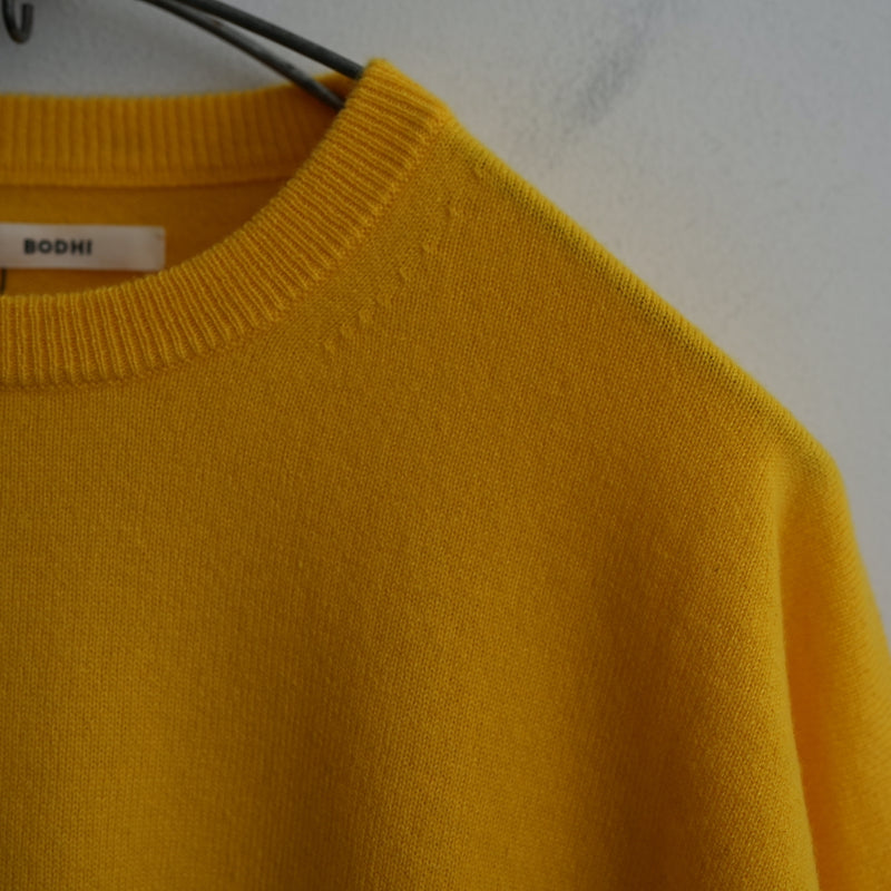 BODHI CASHMERE STANDARD SWEATER YELLOW