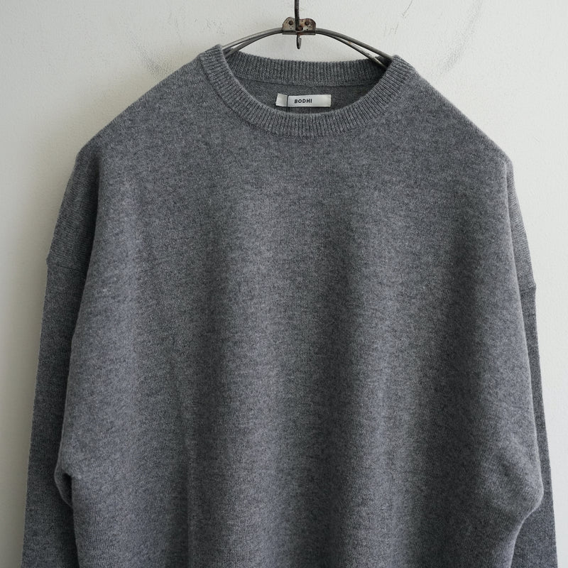 BODHI CASHMERE STANDARD SWEATER GRAY