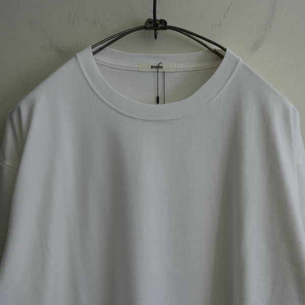 BODHI ESSENTIAL LONG SLEEVE TEE WHITE