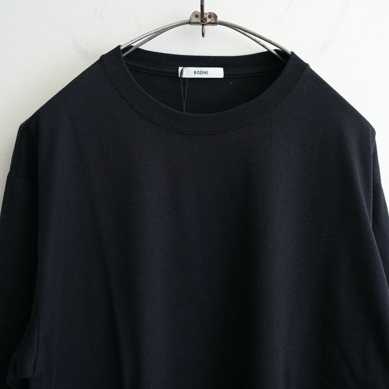 BODHI ESSENTIAL LONG SLEEVE TEE NAVY