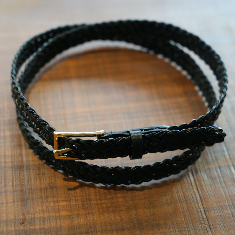 HEUGN Leather Mesh Belt "Josh"