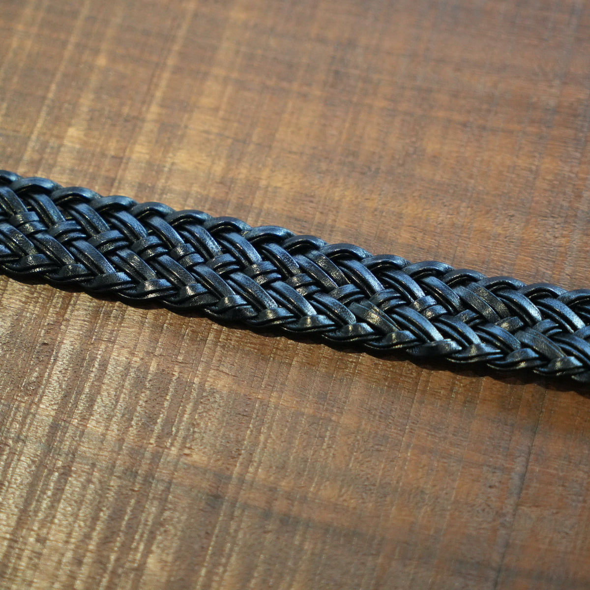 HEUGN LEATHER MESH BELT "Josh"