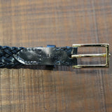 HEUGN LEATHER MESH BELT "Josh"