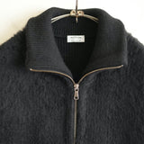 MAATEE&SONS 畦編み起毛 ZIP UP VEST