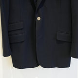 OLD HERMES WOOL SERGE 2B BLAZER