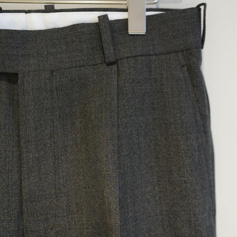 MAATEE&SONS WOOL MOHAIR SET UP TROUSER 2