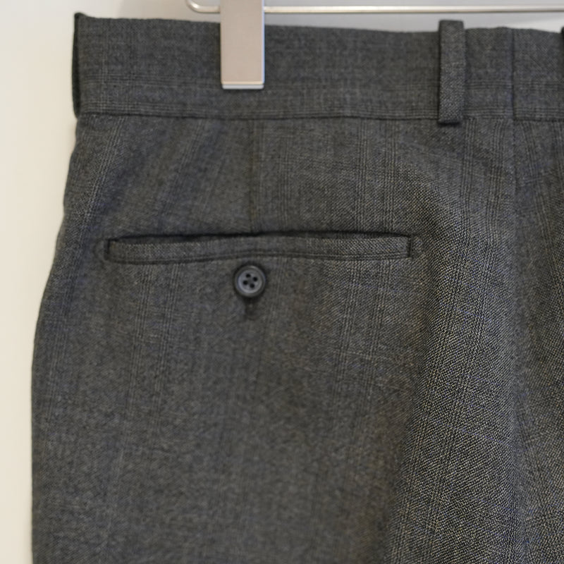 MAATEE&SONS WOOL MOHAIR SET UP TROUSER 2