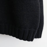 Slopeslow HAND KNITTING COWICHAN SWEATER NAVY