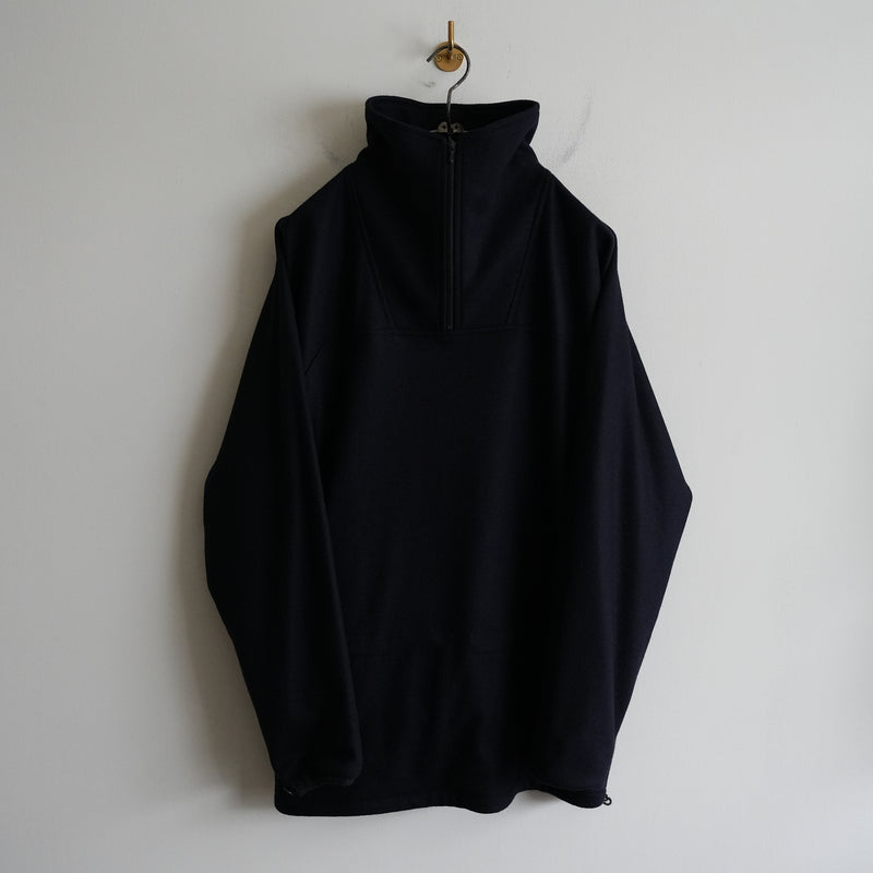 MAATEE&SONS WOOL HALF ZIP ANORAK