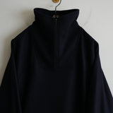 MAATEE&SONS WOOL HALF ZIP ANORAK