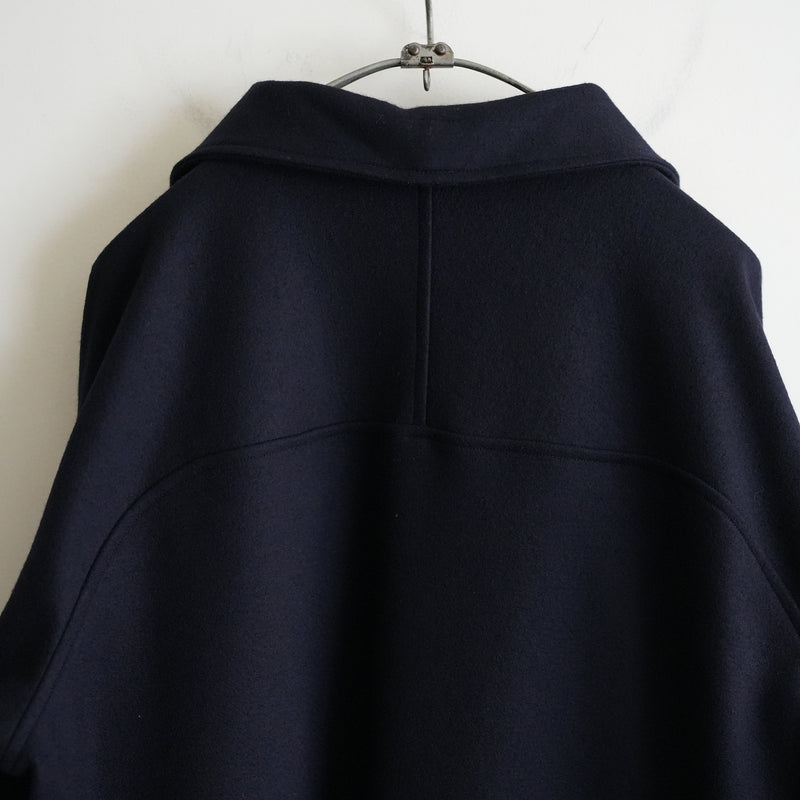 MAATEE&SONS WOOL HALF ZIP ANORAK