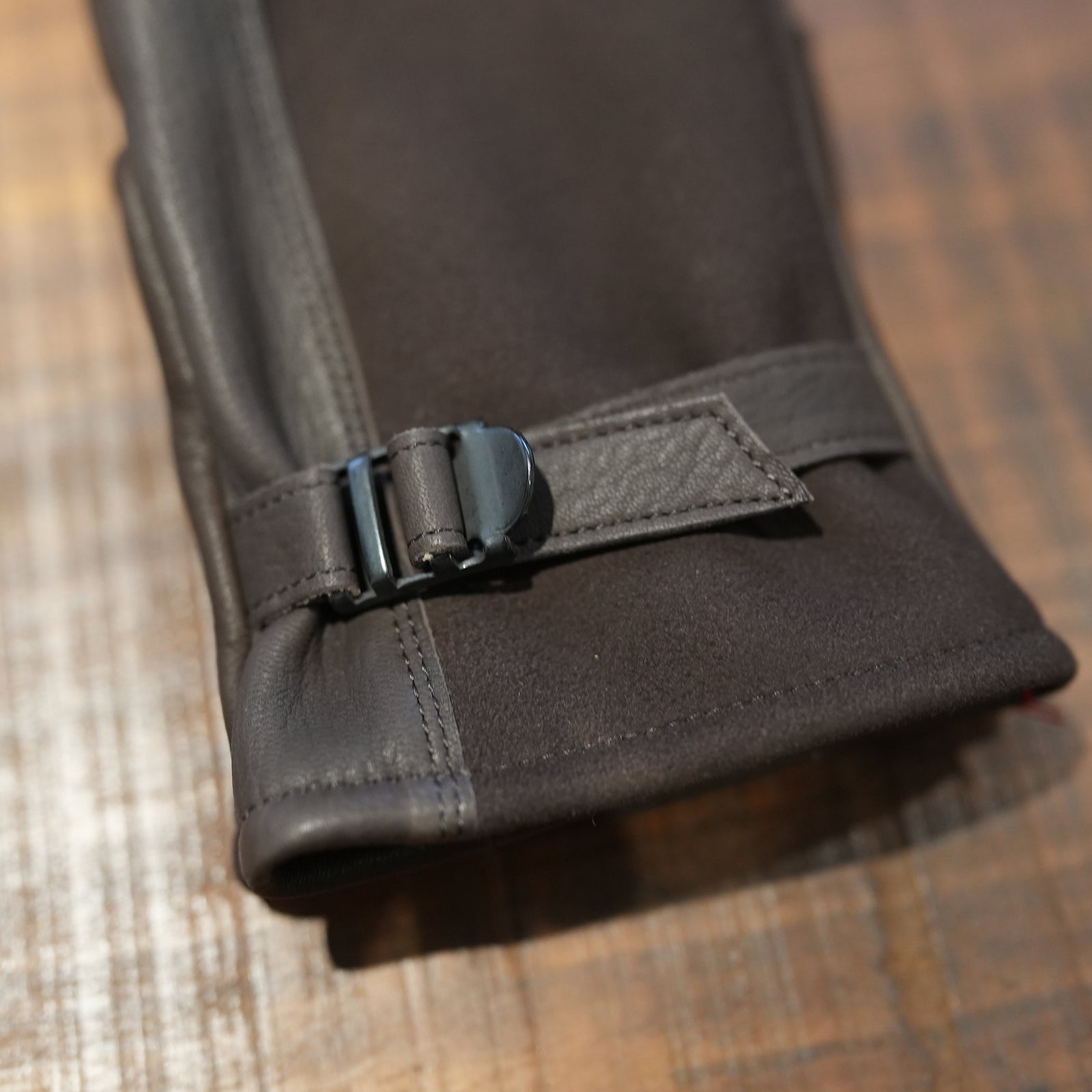Post Production LEATHER MIL-GLOVES BROWN – RASSEMBLE