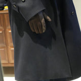 Post Production LEATHER MIL-GLOVES BROWN