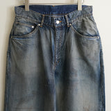 ANCELLM TAPERD 5P DENIM PANTS INDIGO