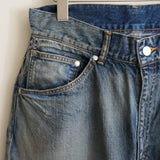 ANCELLM TAPERD 5P DENIM PANTS INDIGO