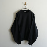 ULTERIOR FADED SILKY TERRY RW SWEAT SHIRT BLACK