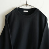 ULTERIOR FADED SILKY TERRY RW SWEAT SHIRT BLACK