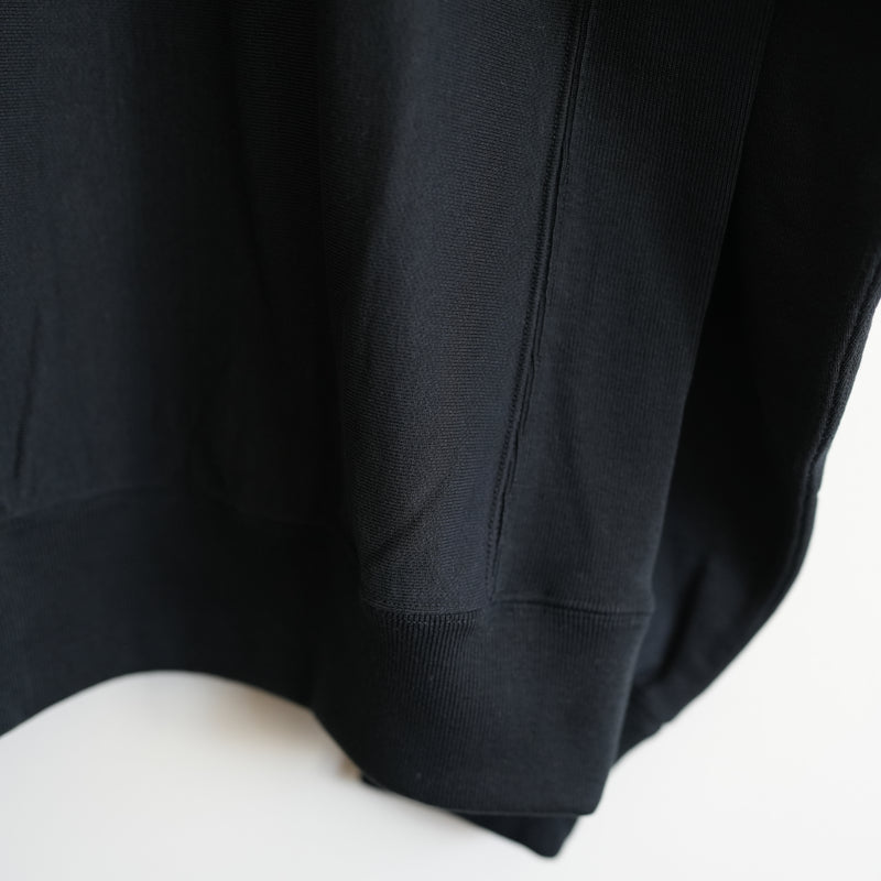 ULTERIOR FADED SILKY TERRY RW SWEAT SHIRT BLACK