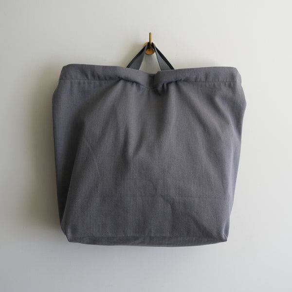 ERA. HOMMA HERRINGBONE BIG SHOULDER BAG