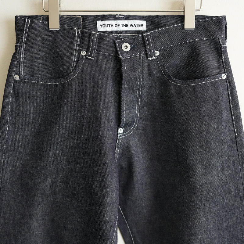 YOUTH OF THE WATER 5P RIGID DENIM PANTS