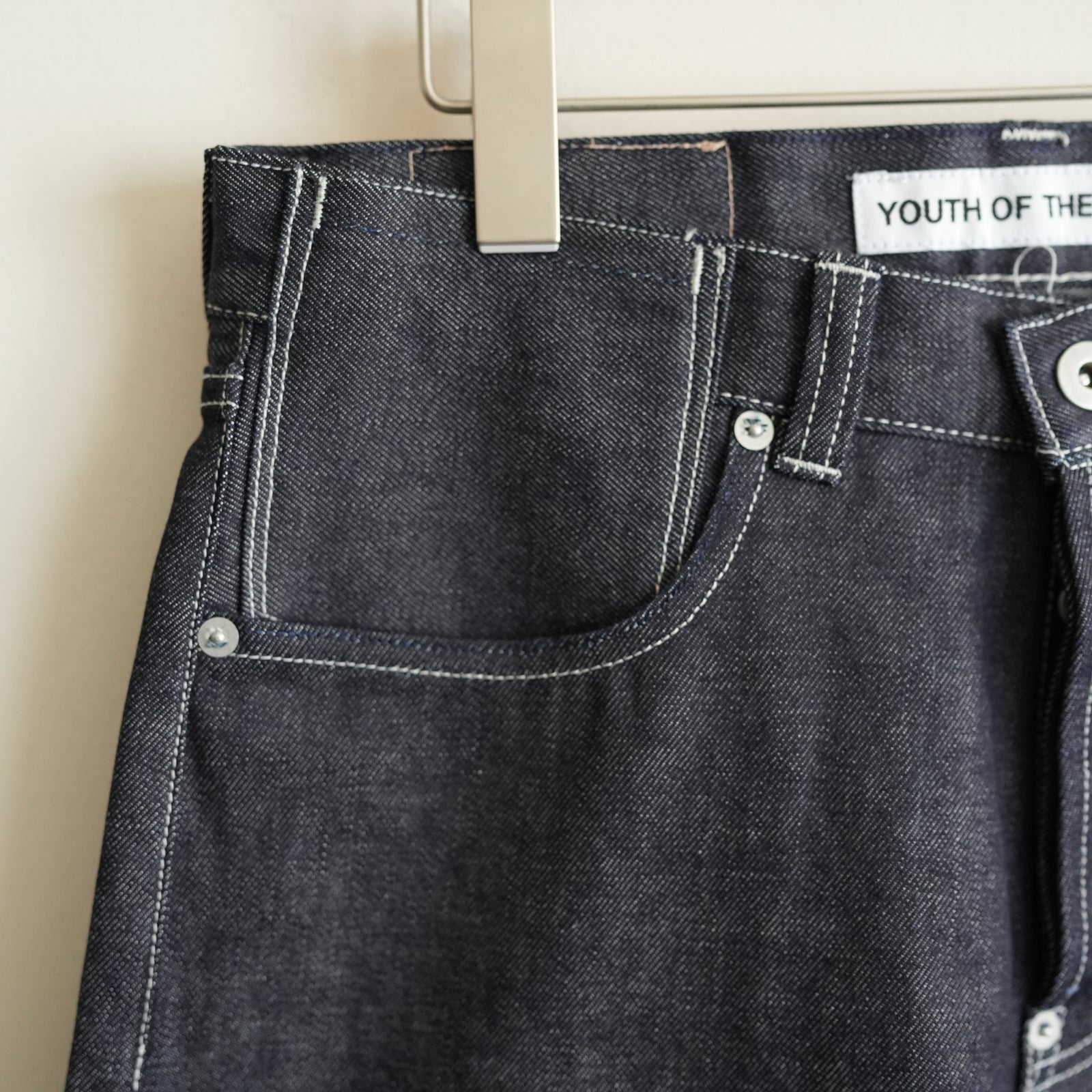 新品 YOUTH OF THE WATER DENIM PANTS size L YOUTH OF THE WATER - denim pants / indigo / 251-03004