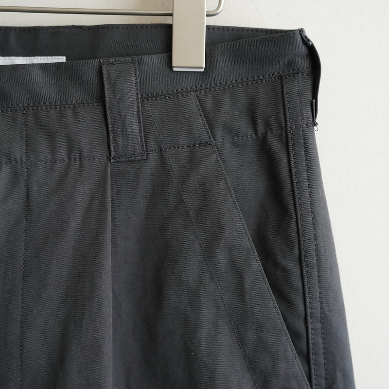 YOUTH OF THE WATER COTTON GABARDINE TAPERD TROUSERS