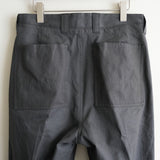 YOUTH OF THE WATER COTTON GABARDINE TAPERD TROUSERS