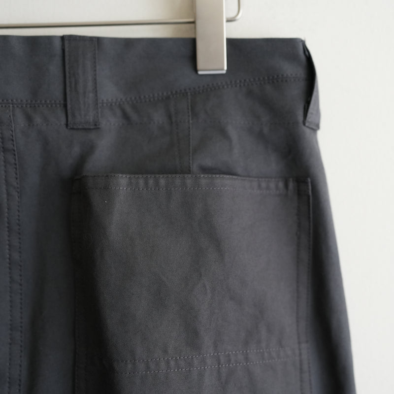 YOUTH OF THE WATER COTTON GABARDINE TAPERD TROUSERS