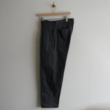 YOUTH OF THE WATER COTTON GABARDINE TAPERD TROUSERS