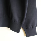 YONETOMI NEW BASIC RIGID SEA ISLAND COTTON KNIT P/O