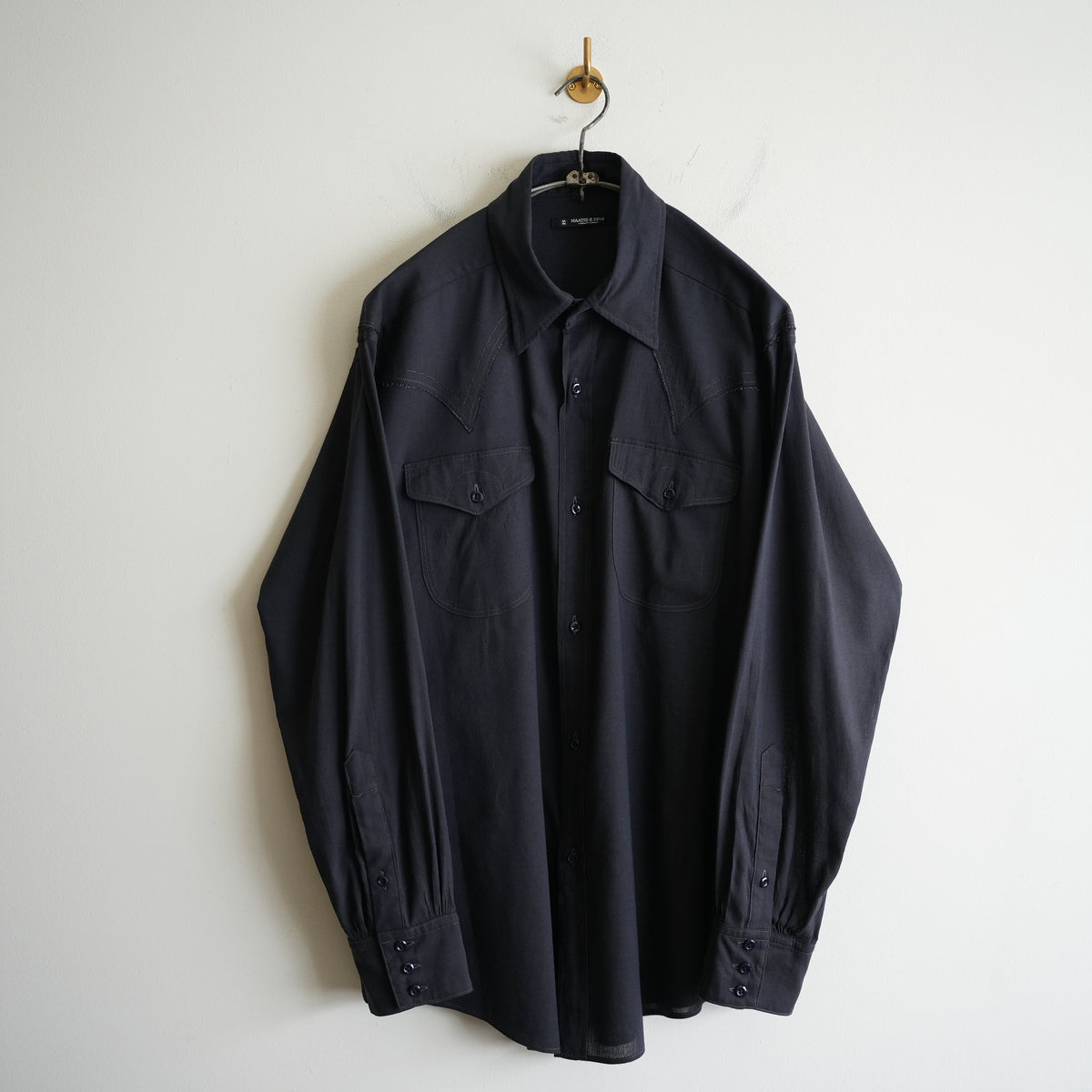 MAATEE & SONS silk V neck Tee 柿の葉別注 maatee&sons 柿の葉別注 Silk V Neck Tee - メルカリ