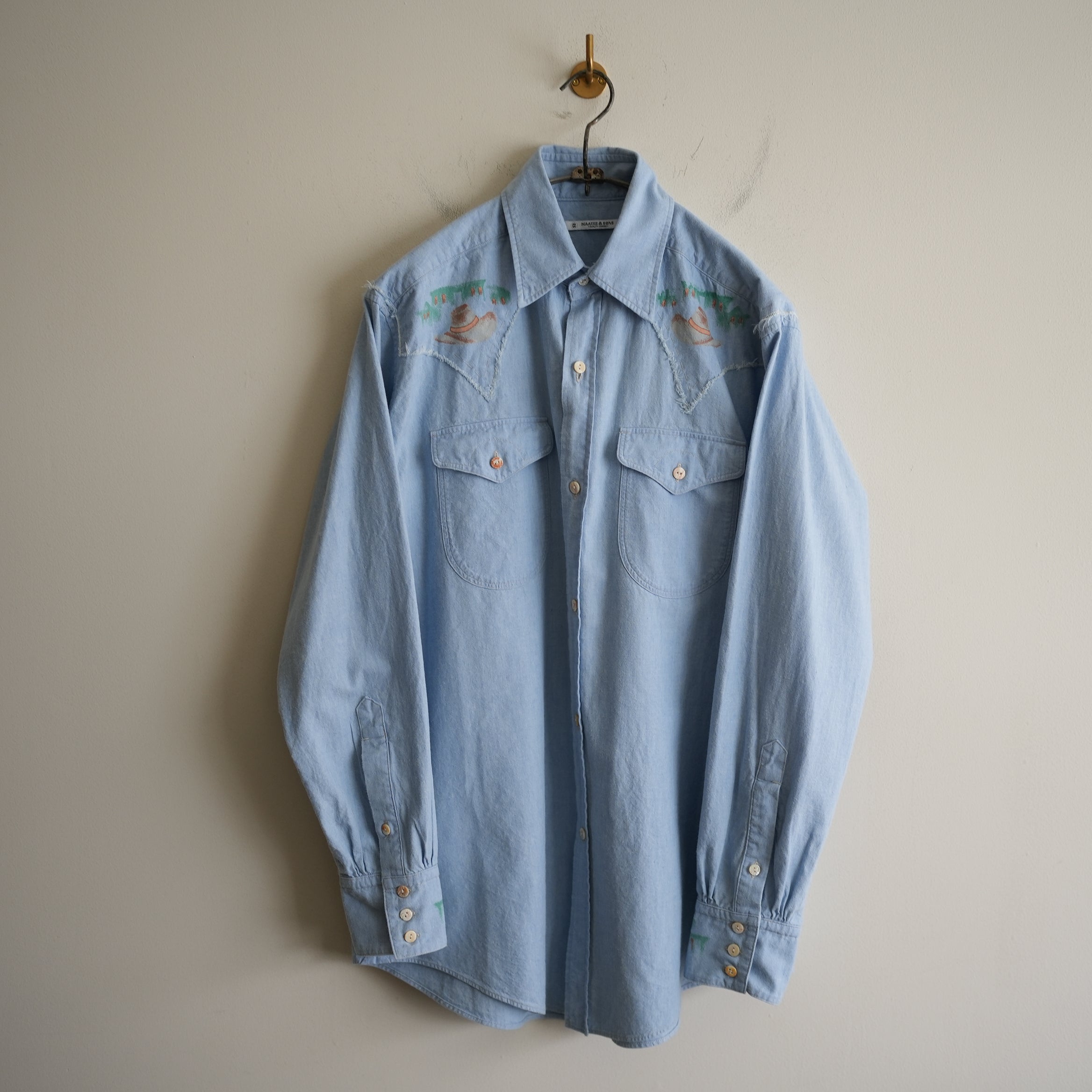 N*e様 MAATEE&SONS CHEAP CHINO 薄BLUE MAATEE&SONS CHEAP CHINO