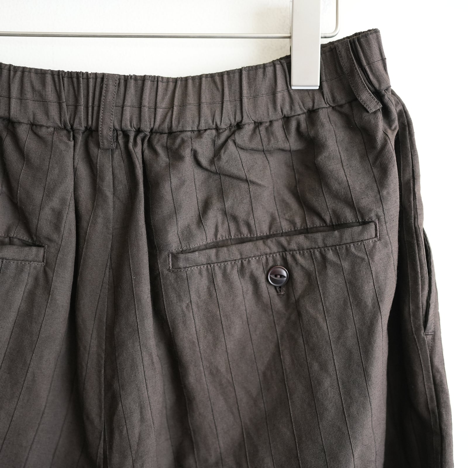 yokoページ DOUBLE-WEAVE MELTON OVERSIZED LONG TRUCK TOP(M Black): S'YTE