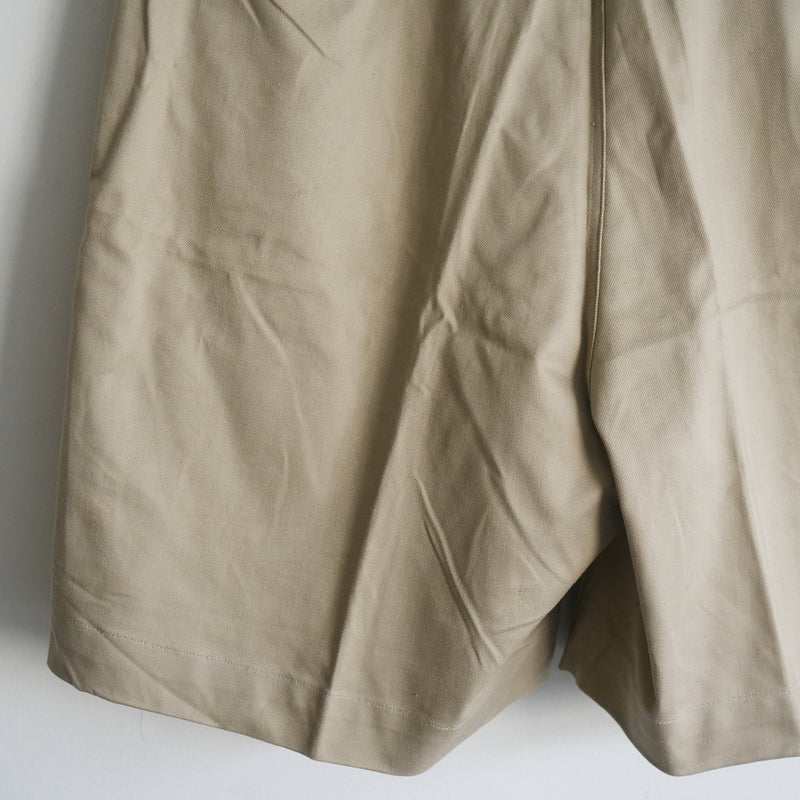 50s FRENCH ARMY M52 CHINO SHORT TROUSER DEAD STOCK