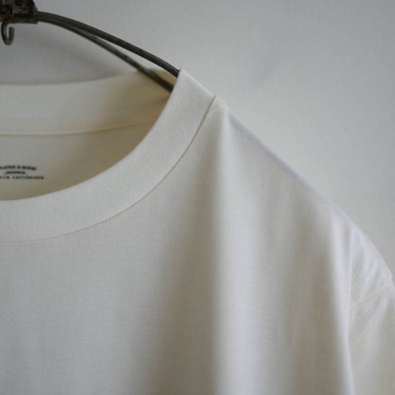 MAATEE&SONS SILK SUVIN ULTIMATE CREW NECK TEE