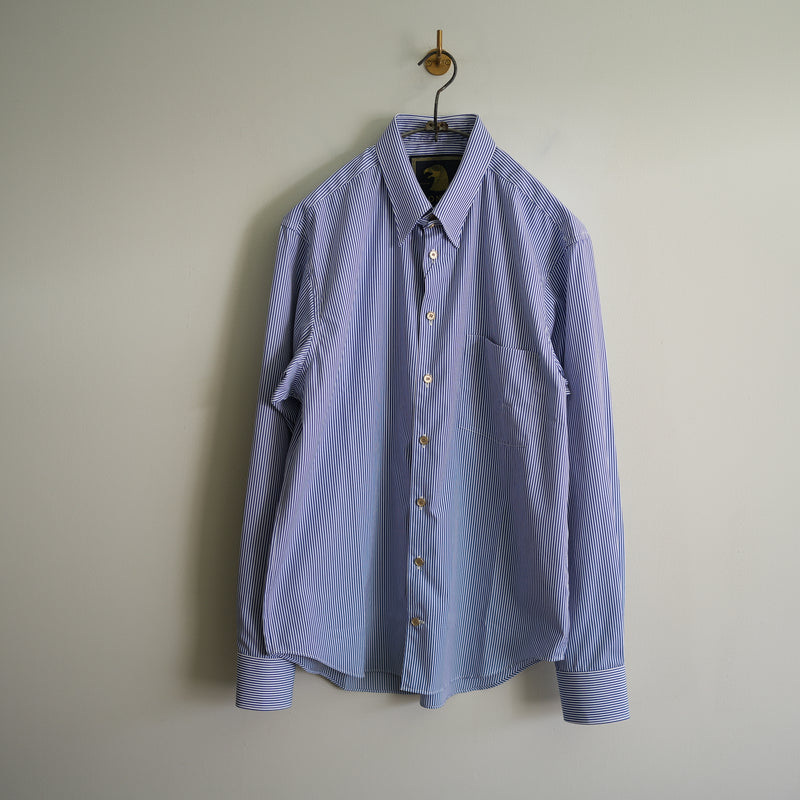KONNO COTTON BLOAD LONDON STRIPE SHIRT (壱式軽裳)