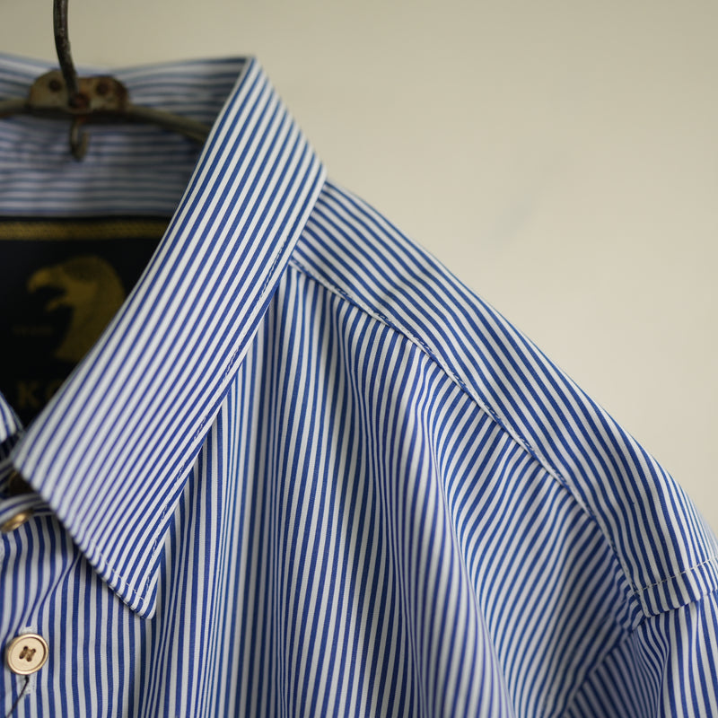 KONNO COTTON BLOAD LONDON STRIPE SHIRT (壱式軽裳)