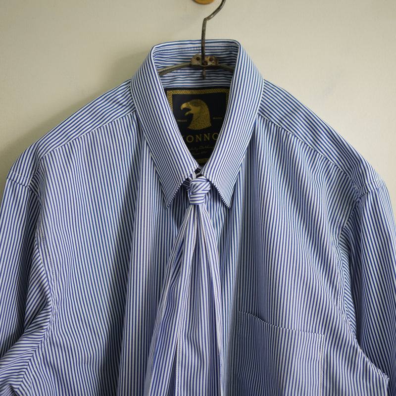 KONNO COTTON BLOAD LONDON STRIPE SHIRT (壱式軽裳)