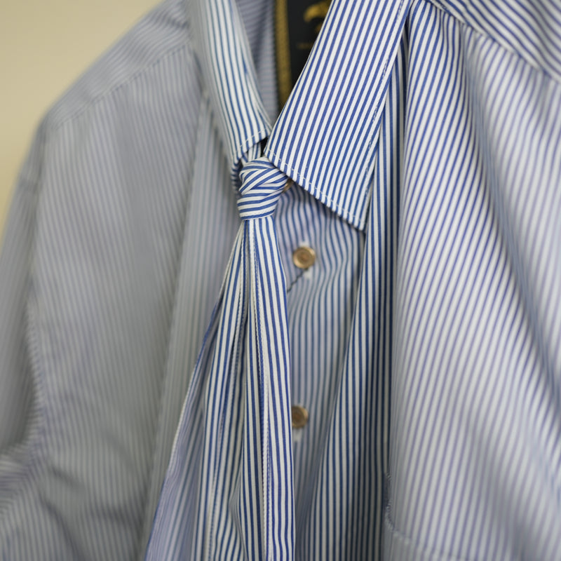KONNO COTTON BLOAD LONDON STRIPE SHIRT (壱式軽裳)