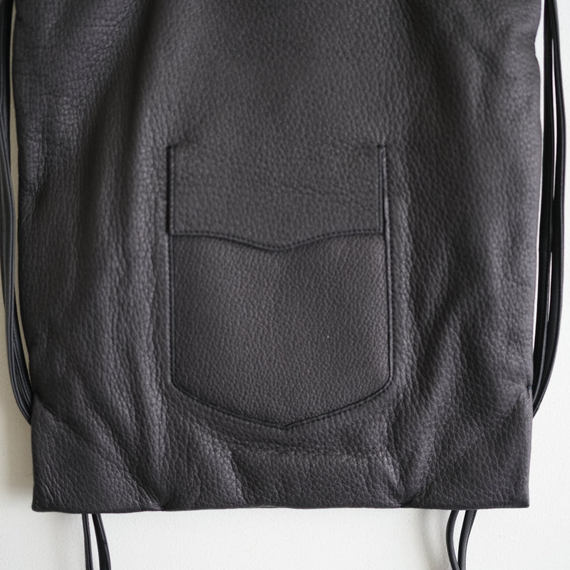 NICENESS DEER LEATHER KNAPSACK "ROGER"