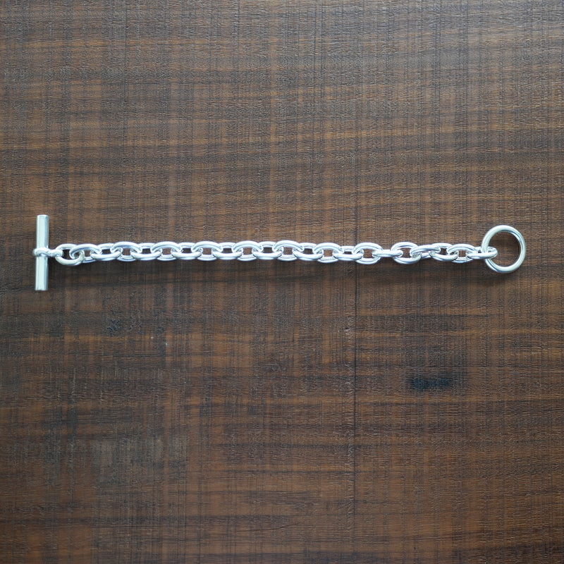 【受注生産】T-BAR SILVER BRACELET by FUMIO INOUE JEWELRY WORKS