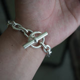 【受注生産】T-BAR SILVER BRACELET by FUMIO INOUE JEWELRY WORKS