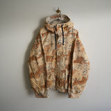 ANCELLM CAMO ZIP UP HOODIE