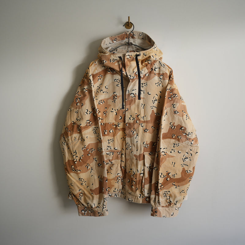 ANCELLM CAMO ZIP UP HOODIE