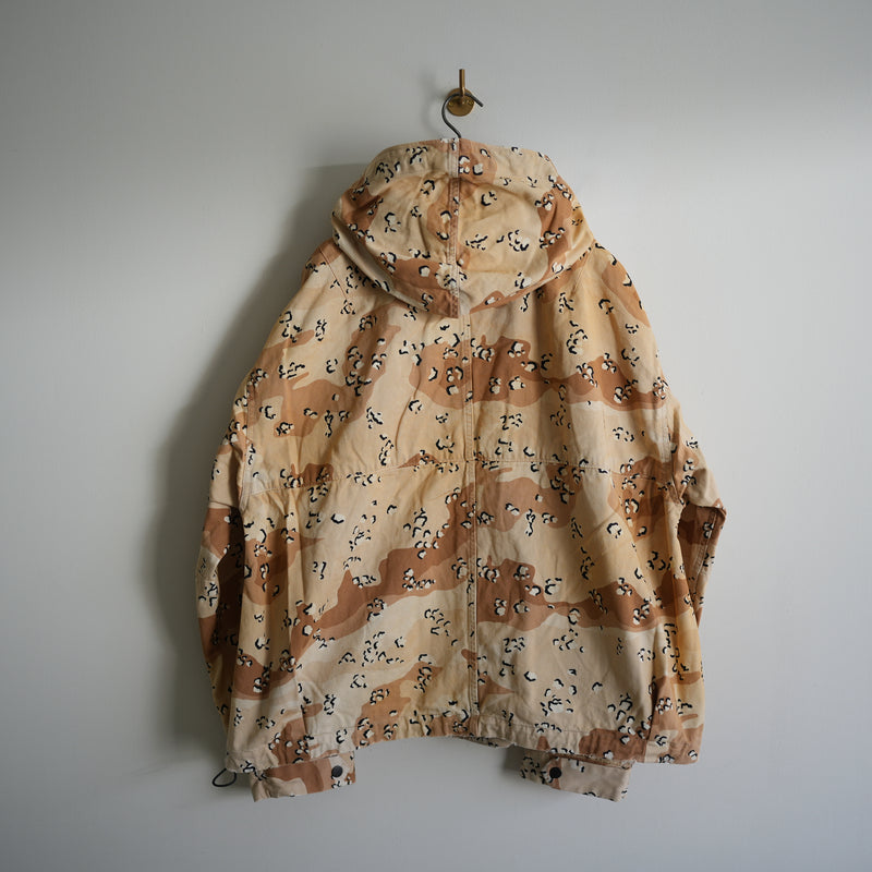 ANCELLM CAMO ZIP UP HOODIE