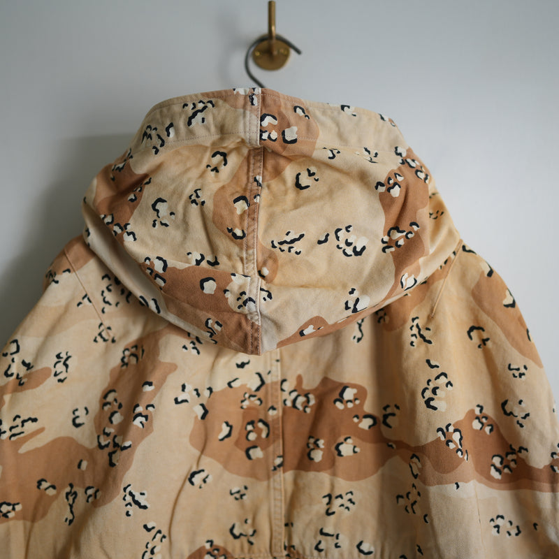 ANCELLM CAMO ZIP UP HOODIE