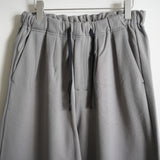 ANCELLM TUCK SWEAT PANTS GRAY
