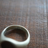NICENESS N2N Silver Scarf Ring "REG"