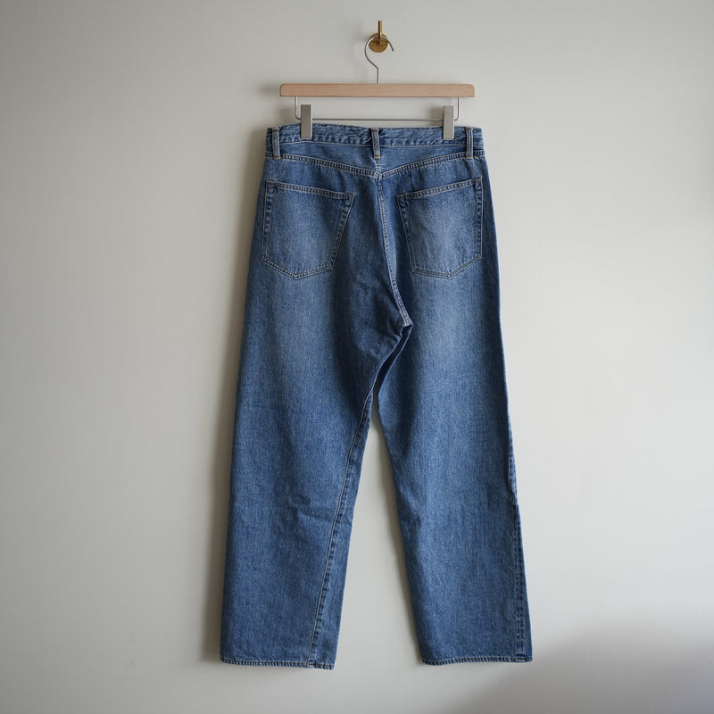 ULTERIOR VINTAGE WASHED SELVEDGE DENIM 5P PANTS